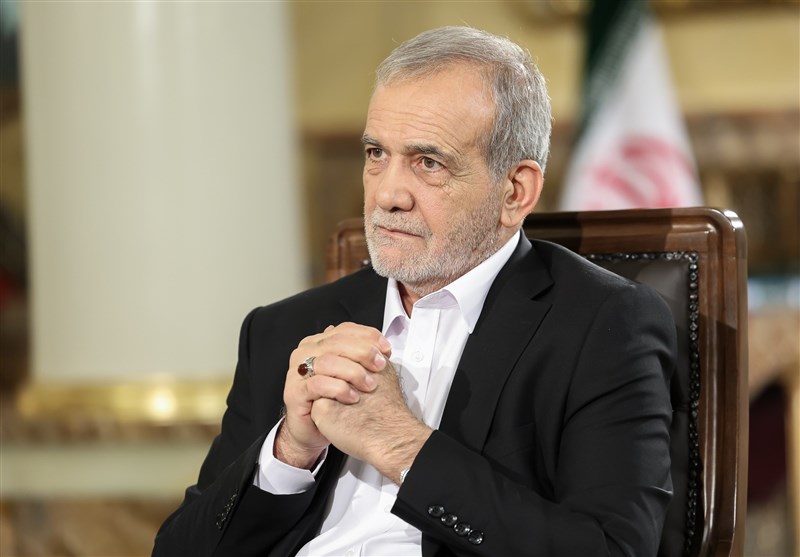 نخستین نشست خبری رئیسجمهور مسعود پزشکیان امروز در سالن اجلاس سران نخستین نشست خبری رئیسجمهور مسعود پزشکیان امروز در سالن اجلاس سران