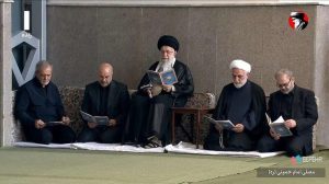 حضور رهبر انقلاب در نماز جمعه تهران و پاسخ به تهدیدات غربی و صهیونیستی