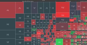 وداع سرخ بورس با همتی: کاهش شدید شاخص کل و قرمزپوشی ۹۲ درصد سهمها وداع سرخ بورس با همتی: کاهش شدید شاخص کل و قرمزپوشی ۹۲ درصد سهمها
