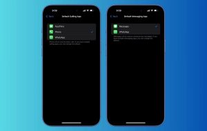 کاربران آیفون حالا می‌توانند واتساپ را به‌عنوان برنامه پیش‌فرض تماس و پیام انتخاب کنند